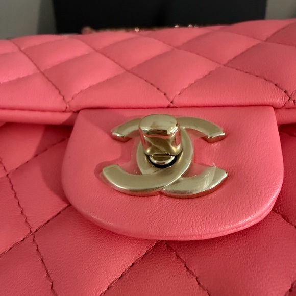 NWT Classic Chanel Mini - PINK - Picture 8 of 14